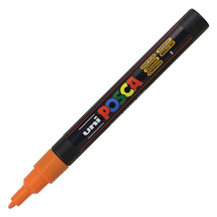 Uni Posca PC-3M Bullet Tip Paint Marker (Bright Yellow)