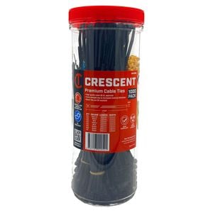 Crescent Premium Mixed Canister Cable Ties - 1000 Pack