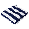 Mojo 45cm Cabana Stripe Navy Outdoor Floor Cushion