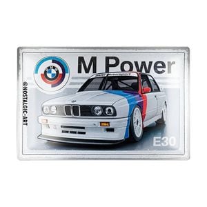Nostalgic-art Xl Sign Motorsport M Power E30 40x60cm