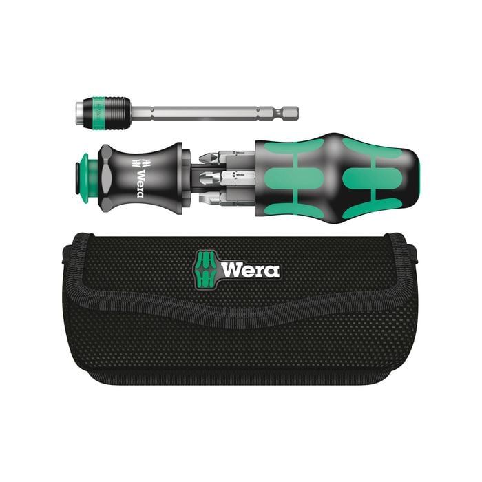 WERA Kraftform Kompakt 25 Bit Driver Set With Pouch