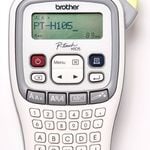 Brother PTH105 WHITE/GRAY ACCENT HANDHELD LABELLER - 3.5-12MM TZE TAPE MODEL