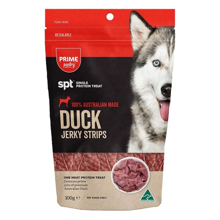 Prime100 Spt Duck Fillets Dog Treats 100g