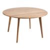 6IXTY Convair Scandinavian Oak Round Dining Table - 130cm
