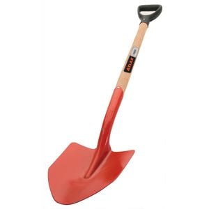 Atlas Trade #0 Round Mouth Timber Short Handle D Grip Shovel