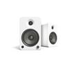 Kanto YU6 200W Powered Bookshelf Speakers with Bluetooth® and Phono Preamp - Pair, Matte White