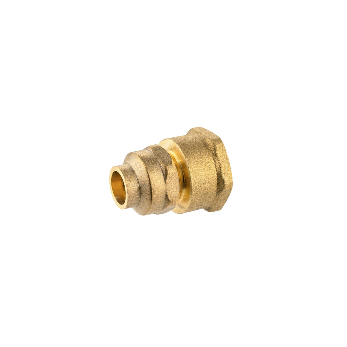Brasshards 15FL x 20FI Brass Female Flared Compression Union LF ...