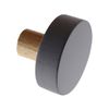 Adoored 38mm Lilac Grey Round Cabinet Knob - 4 Pack