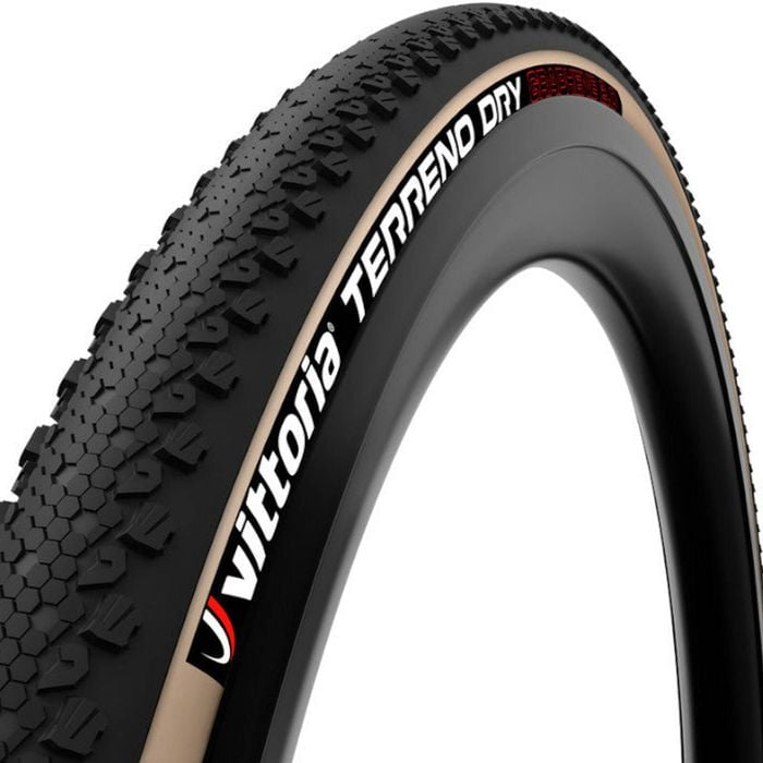 Vittoria Terreno Dry 700x38c Cyclocross-gravel Tan Wall Folding Tyre