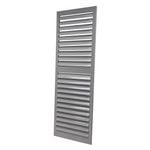 Polar Modular Shutters 2100 x 700mm Exterior Shutter Aluminium Silver Grey