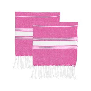 Nicola Spring Children's Turkish Cotton Towel Set - Pink - Pack Of 4