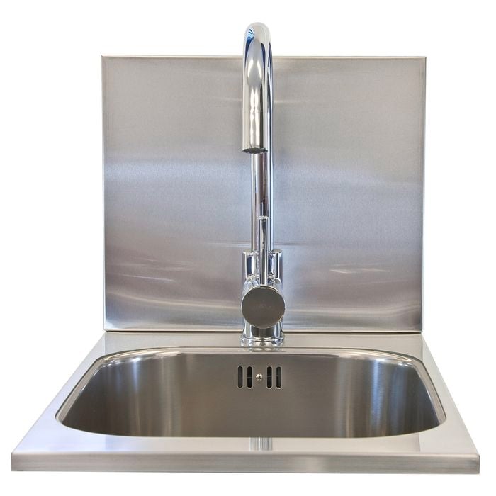 Dissco Laundry Splashback 350x300mm Stainless Steel