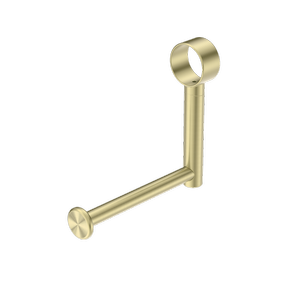 Nero Mecca Care Add On Toilet Roll Holder Brushed Gold