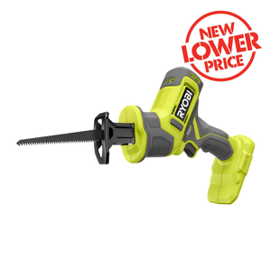 Ryobi 18V ONE+ One-Handed Reciprocating Saw Tool Only