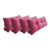 SOGA 4x 100cm Crabapple Red Wedge Pillows