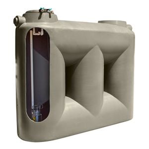 Clark Tanks 5000L Dusk Tradepack Tank And Davey Evo MK2 Pump