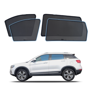 AUSGO Magnetic Window Sun Shade for HAVAL H6 1st Gen 2017-2021 4-Piece Set Car Shades