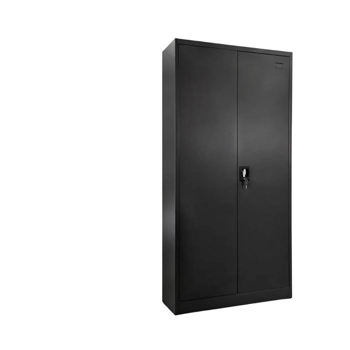 Lockable Steel Garage Storage Cabinet - 165 cm