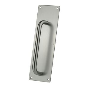 Sylvan 300 x 100 x 1.8mm Stainless Steel Plain Pull Plate