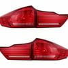 LED Rear Lamp Suit For Honda City 2014-2017 Tail Light Set