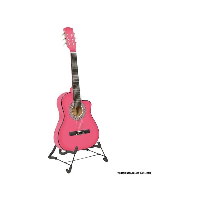 Karrera Childrens Acoustic Guitar Kids - Pink