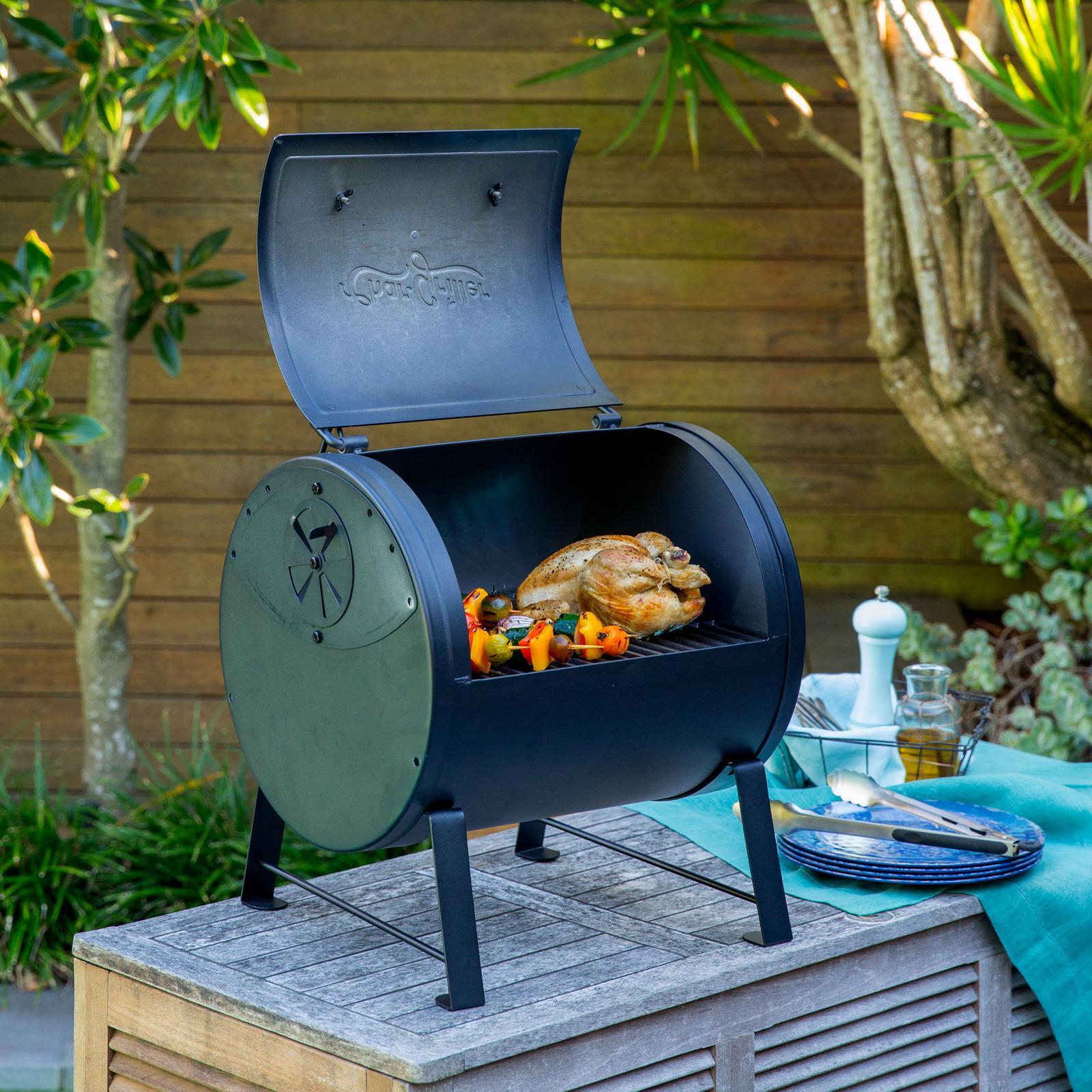 Char Griller Side Fire Box Charcoal BBQ Bunnings Australia