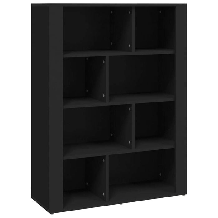 vidaXL Sideboard Black Buffet Cabinet Cupboard Shelf Storage