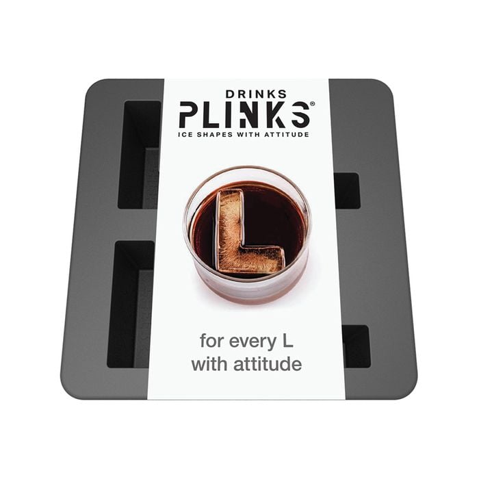 DrinksPlinks Letter L Ice Cube Tray