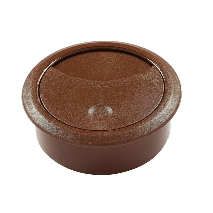Hafele 60mm Brown Cable Port - 1 Pack
