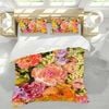 3D Orange Flower 194 Bed Pillowcases Quilt King Single Size