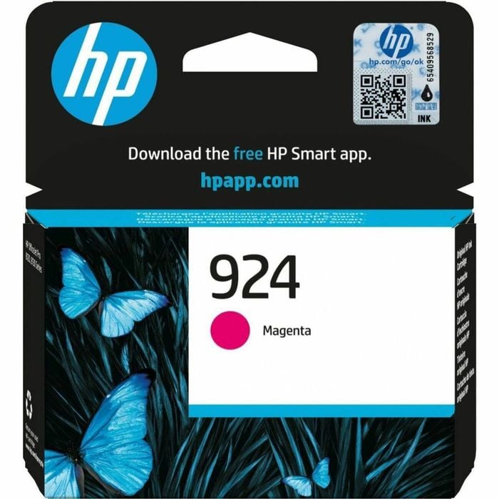 Hp 924 Original Standard Yield Inkjet Ink Cartridge - Magenta - 1 Pack - 400 Pages