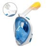 Provecta Full Face Snorkel Mask With Anti-Fog Lens & GoPro Mount Blue L/XL