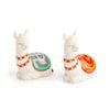 2pc Flavour Mates 3D Salt & Pepper Shaker Duo Set 7x4x8cm South American Alpacas
