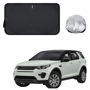 Front Windscreen Sun Shade for Land Rover Discovery Sport 2019 - Current - Standard 150 x 85 cm - Black