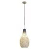 VASCO Mosaic Crackled Glass Pendants - White Glass