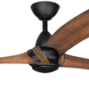 ThreeSixty Black / Koa Arumi 3 Blade Ceiling Fan