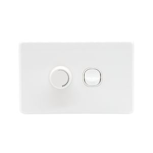 Deta 200W Universal Electronic Dimmer With X6 Series Wall Switch