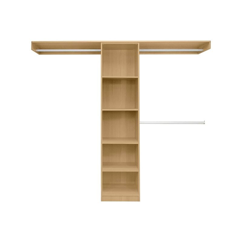 Lugna 1800 - 2100mm Sand Pack 3 Opening Built in Wardrobe Package