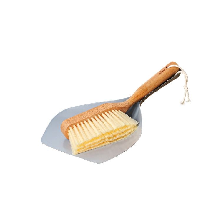 Scandia Lite Grey Scandi Fireside Ash Pan & Brush Set