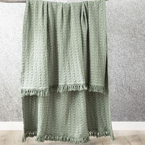 Renee Taylor Alysian Throw Blanket 130x200cm Jade