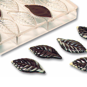 Matfer Bourgeat Chocolate Mould 21 Leaves