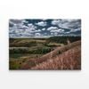 Cloudy Sky and Forest Scenery  Print 100% Australian Made 150 x 100cm  (Stretched)
