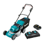 Makita 18V LXT 460mm / 18" 18Vx2 Brushless Lawn Mower - Kit