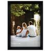 Frankie & Me Window Wooden A4 Picture Frame Home/Office Photo Decor Black