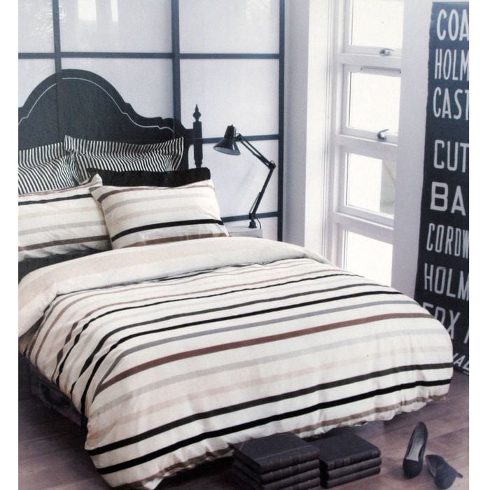 Bloomington Harlem Quilt Cover Set Queen 210 x 210cm