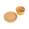 Tiny Dining Children's Bamboo Suction Round Dinner Set