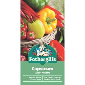 Fothergill's Sweet Allsort Capsicum Vegetable Seeds
