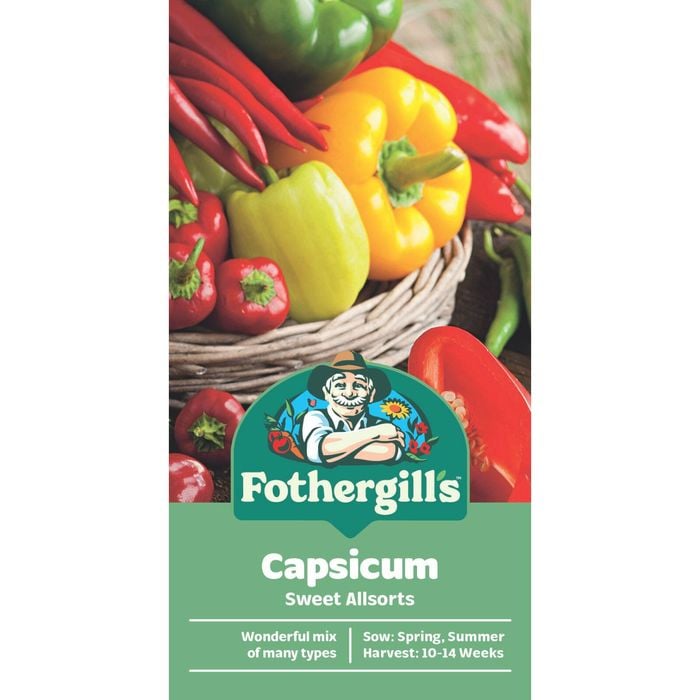 Fothergill's Sweet Allsort Capsicum Vegetable Seeds