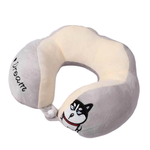 Anypack Neck Pillow Grey U-Shaped Headrest