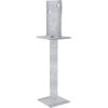 Dunnings 300mm Leg M12 Galvanised Centre Fix Anchor Post